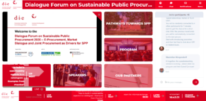 Photo: Lobby, International Dialogue Forum on Sustainable Public Procurement