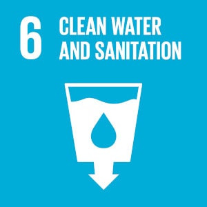 Icon: Sustainable Development Gola 6: Clean Water and Sanitation