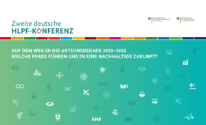 Flyer: 2. Deutsche HLPF-Konferenz