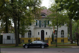 Image of the ethiopian embassy in Berlin