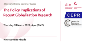 Screenshot "The Policy Implications of Recent Globalization Research"