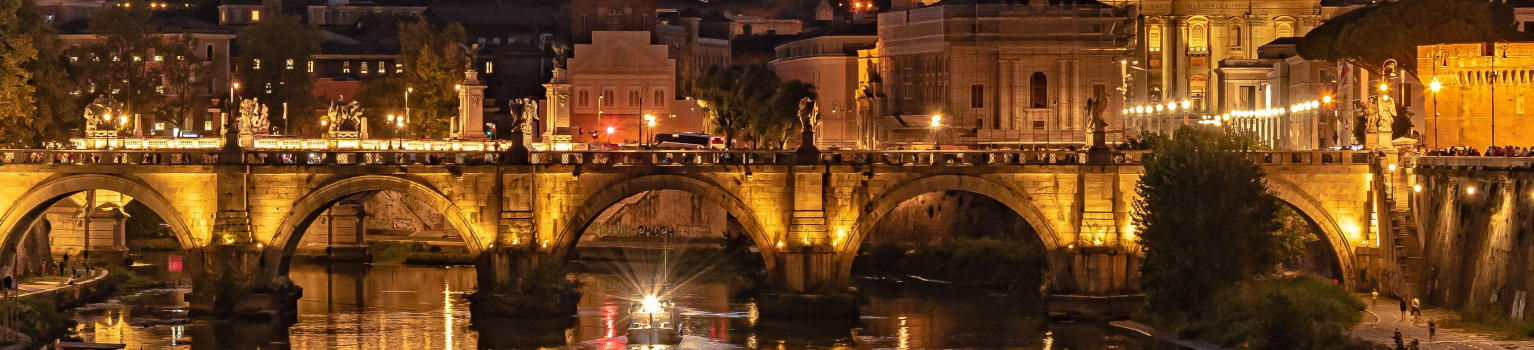City of rome by night